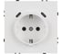 Механизм розетки с USB зарядкой Arlight SCT-NOBE-MUCC-SFPL-WH 1шт 061818 1