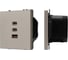 Механизм розетки с быстрой USB зарядкой Arlight SCT-NOBE-MUACC-SFPL-FC-CA 1шт 061835 2