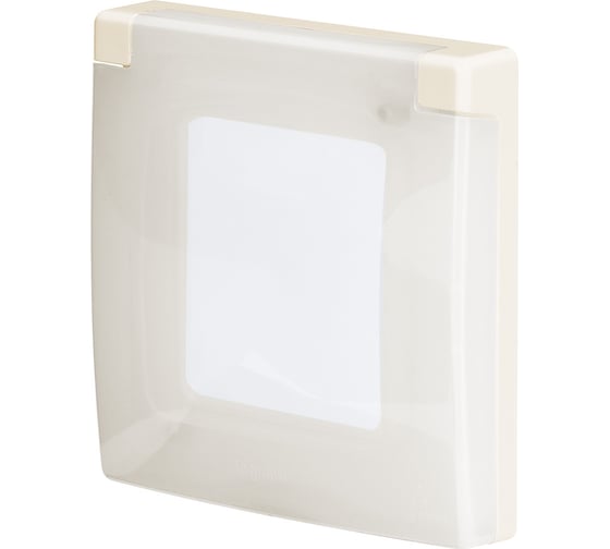 Рамка Legrand с защитной крышкой IP 44 - INSPIRIA - слоновая кость 673921
