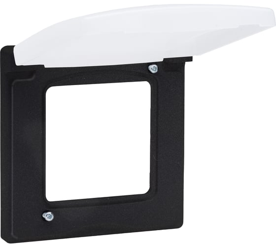 Рамка Legrand с защитной крышкой IP 44 - INSPIRIA - антрацит 673923