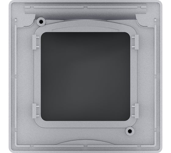 Рамка Legrand с защитной крышкой IP 44 - INSPIRIA - алюминий 673922