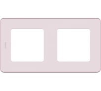 Рамка Legrand - 2 поста - INSPIRIA - розовый 673944