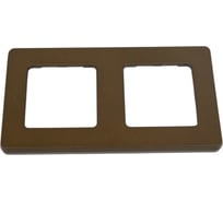 Рамка Legrand - 2 поста - INSPIRIA - бронза 673949