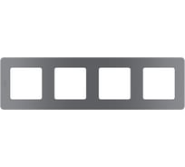 Рамка Legrand - 4 поста - INSPIRIA - дымчатый 673967