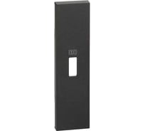 Лицевая панель Bticino LN USB ЗУ 1М черный KG10C