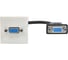 Розетка мультимедийная IEK PRIMER РКМ-20-20-П VGA M/M, 2 модуля, белая PR-KK40D-RV-0-2-K01 1