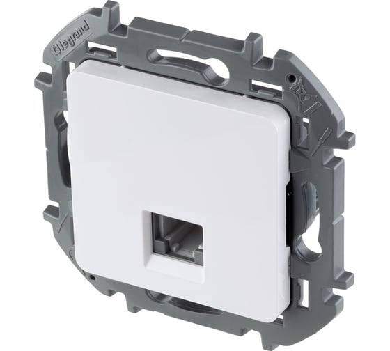 Телефонная розетка RJ11 Legrand - INSPIRIA - белый 673820