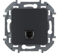 Телефонная розетка RJ11 Legrand - INSPIRIA - антрацит 673823