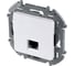 Розетка Legrand компьютерная RJ45 категория 6 UTP Legrand Inspiria белый 673830 2