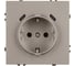Розетка зк со шторками с USB Arlight ARL NOBE тип C+С софт-тач кашемир SCT-MUCC-SFPL-CA 1шт 061814(1) 2