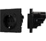 Розетка зк со шторками с USB Arlight ARL NOBE тип C+С софт-тач черный оникс SCT-MUCC-SFPL- 1шт 061813(1) 1