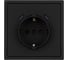 Розетка зк со шторками с USB Arlight ARL NOBE тип C+С софт-тач черный оникс SCT-MUCC-SFPL- 1шт 061813(1) 2