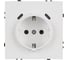 Розетка зк со шторками с USB Arlight ARL NOBE тип C+С софт-тач белый кварц SCT-MUCC-SFPL-W 1шт 061818(1) 3