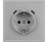 Розетка зк со шторками с USB Arlight ARL NOBE тип C+С софт-тач никель SCT-MUCC-SFPL-IS , 1шт 061817(1) 3