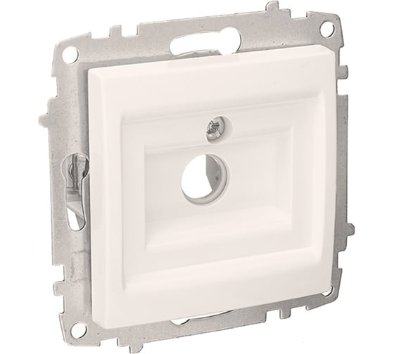 Кабельный выход Elbi Zena Vega Белый Крышка M+K 609-010200-298