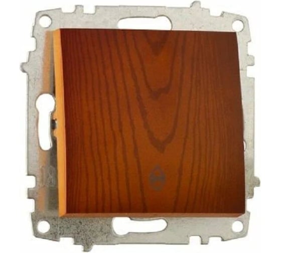 Выключатель Elbi Zena Vega Черешня - Переключатель M+K 609-012800-211