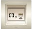 Розетка TF Elbi Zena Vega Титан M+K 609-011400-221 1