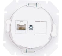 Механизм компьютерной розетки Bylectrica 1-местная, категория 5е, скрытая установка, серия ПРОВАНС, белый РК18-6311