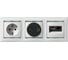 Набор 6 розеток 1-местных Legrand VALENA DIY с заземлением с защитными шторками 16А слоновая кость (6шт/упак) 694392 3
