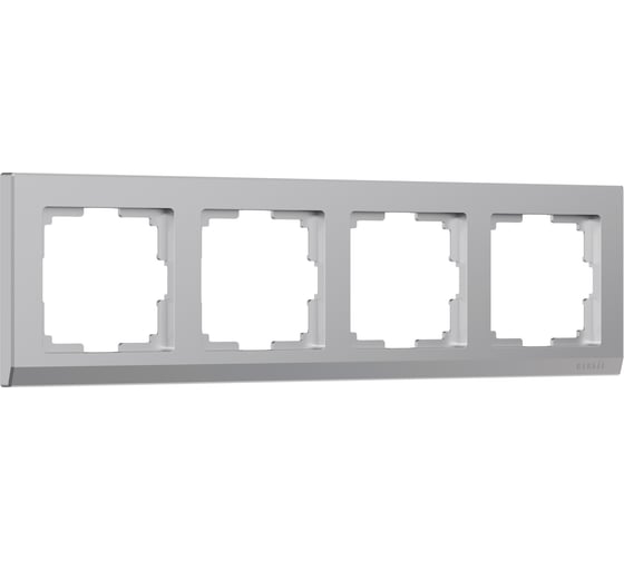 Рамка Werkel WL04-Frame-04 / на 4 поста (серебряный) a031805