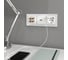 Розетка WERKEL с заземлением, шторками и USBх2 W1171501 белая a051141 a051390 5