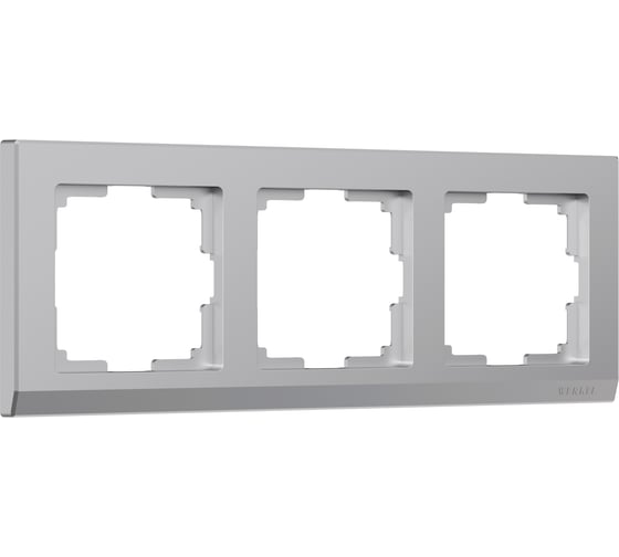 Рамка Werkel WL04-Frame-03 / на 3 поста (серебряный) a031804