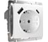 Розетка Werkel с заземлением, шторками и USB тип A+C W1171701 (белый) a067618 1
