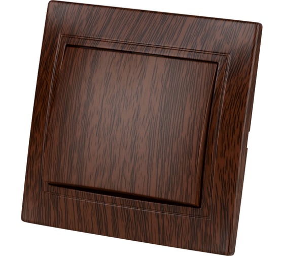 1-клавишный выключатель TDM ELECTRIC 10А ЭКО бук Таймыр SQ1814-0301 1