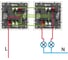 Выключатель Vell c подсветкой серый, проходной, двухклавишный, 1 пост, с тонкой пластиковой рамкой Grand {V702019} 1397756 8