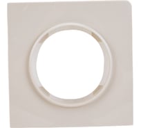 Рамка Bylectrica 1-х местная, серия ПРОВАНС квадрат, ЮЛИГ.735212.493 бежевый