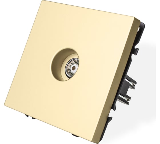 Розетка Vell золотая, TV разъем, модуль, Grand {V702216} 1398388
