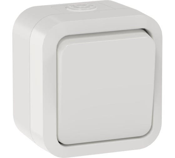 Выключатель IEK TORS кнопочный 10А IP55 TS310 белый TS-V14-0-10-55-K01