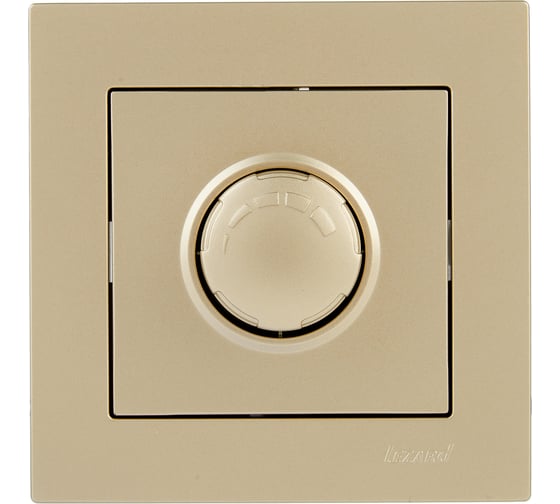 Диммер Lezard Vesna 1000w золото 742-3688-157