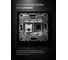 Розетка Metronex для сетевого кабеля LAN без рамки черный матовый Квадро FRZF340215CMT 4