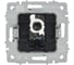 Розетка компьютерная IEK BRITE RJ45 кат.5E РК10-БрГН металл хром/никель BR-K10-1-M-K23 4