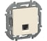 Розетка компьютерная IEK INSPIRIA RJ45 категория 5Е UTP слоновая кость 6738261 1