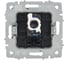 Розетка компьютерная IEK BRITE RJ45 кат.6 РК11-БрГН металл хром/никель BR-K10-2-M-K23 3