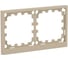Рамка DKC KANT 2 поста, IP44, черный уголь, 1 шт 7015944DIY 1