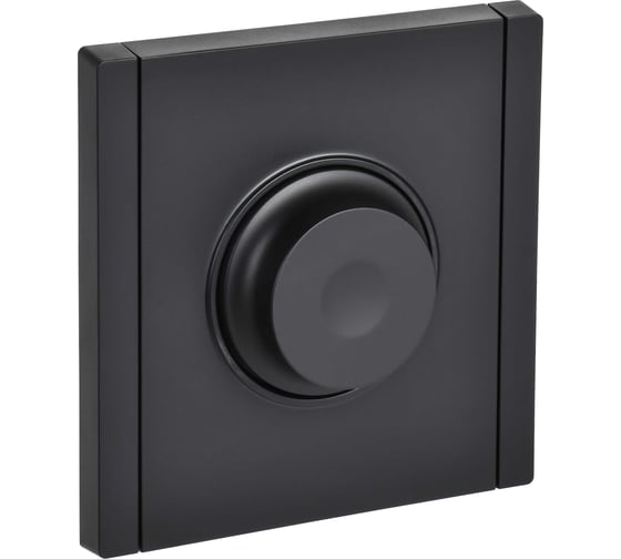 Светорегулятор поворотно-нажимной IEK FORTE&PIANO 600Вт FP154 черный FP-D20-0600-K02