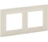Рамка Legrand STRUCTURA 2-местная, слоновая кость 764111 1