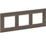 Рамка Legrand STRUCTURA 3-местная, шампань 764122 1