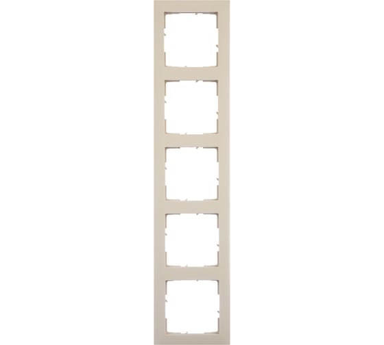 Рамка Legrand SUNO 5-постовая, песочный 721535