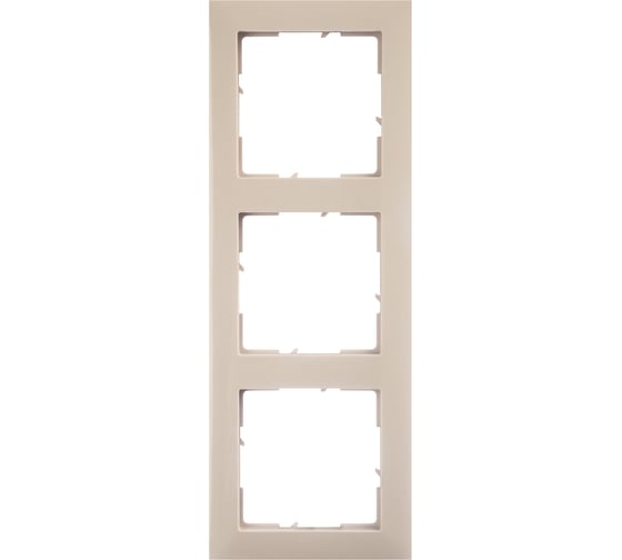 Рамка Legrand SUNO 3-постовая, песочный 721533