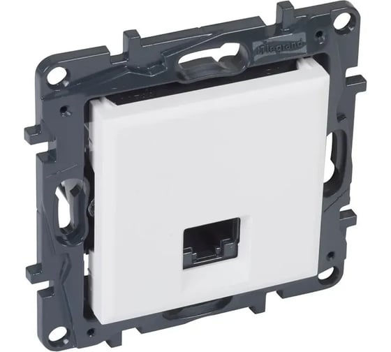 Розетка компьютерная Legrand STRUCTURA RJ45 кат.5Е UTP, белый 764300
