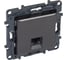 Розетка компьютерная Legrand STRUCTURA RJ45 кат.5Е UTP, магнезиум 764303 1