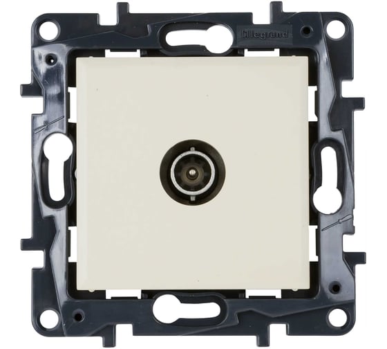 Розетка TV Legrand STRUCTURA оконечная, слоновая кость 764261
