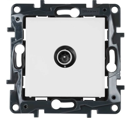 Розетка TV Legrand STRUCTURA оконечная, белый 764260