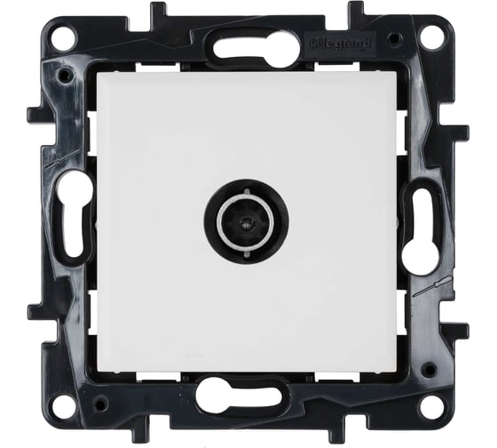 Розетка TV Legrand STRUCTURA тип звезда, белый 764250