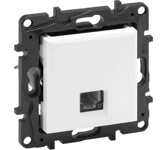 Розетка телефонная Legrand STRUCTURA RJ11, белый 764290