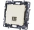 Розетка телефонная Legrand STRUCTURA RJ11, слоновая кость 764291 1